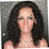 Baluue Short Curly Lace Front Synthetic Wig for Women Heat