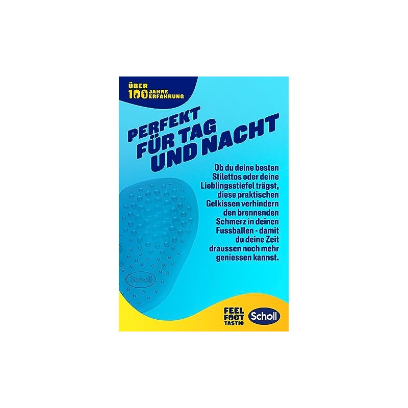 Scholl Party Feet Bunion Pads with Gel Active Technology 3050238