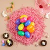 JOYIN 8oz Easter Grass, Pure Pink Recyclable Paper Grass, Shred