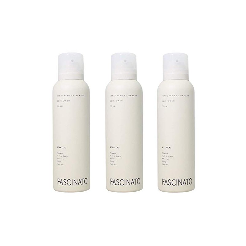 Fiore Fascinato Facial Wash Foam, 5.3 oz (150 g) x