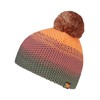 Ziener Kids ISHI Hat | Warm Knitted Tri-Colour Apricot S