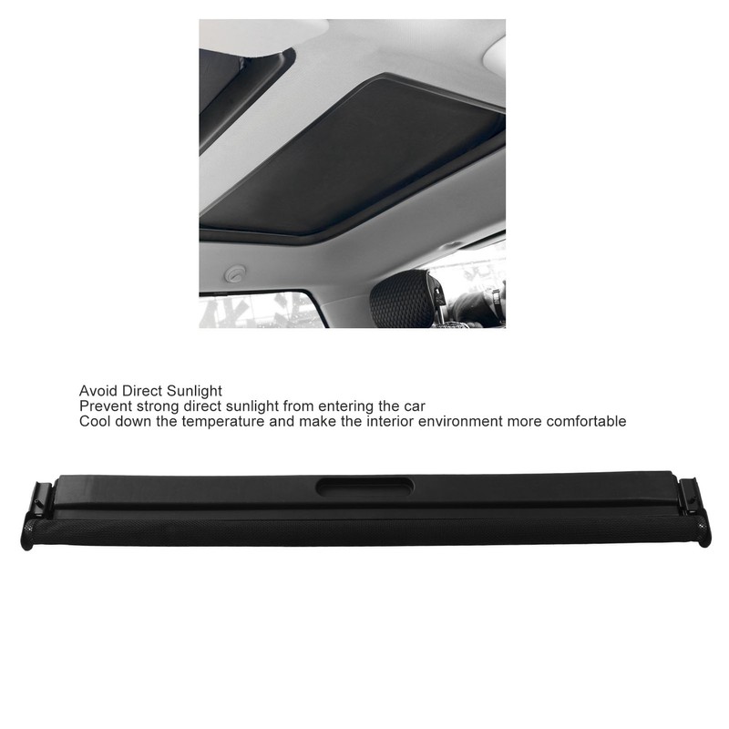 Rear Sunroof Curtain 54102755849 Black Sunshade Cover Assembly for Cooper
