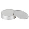 Stainless Steel SplitType Mini Glass Jar Lids Container Sealing Cover