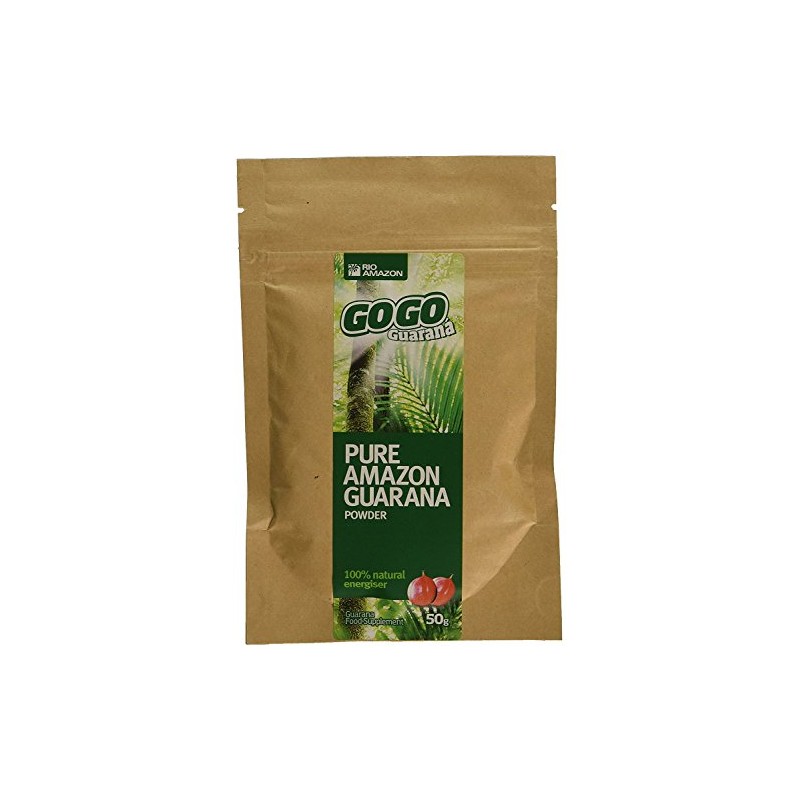 Three Packs of Rio Trading GoGo Guarana Powder 50g