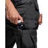 CQR Men's Tactical Pants, Water Resistant Ripstop Cargo Pants, Lightweight