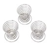 Set of 3 Stainless Steel Spring Wire Trays Egg Cup
