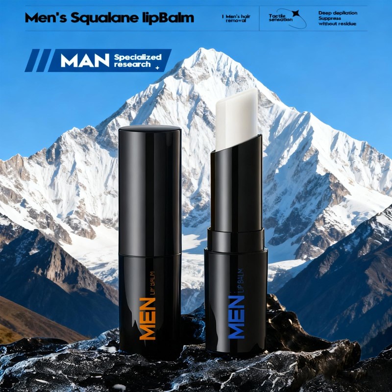Lip Balm Men - Moisturizing Lips Treatment, Healing for Cracked