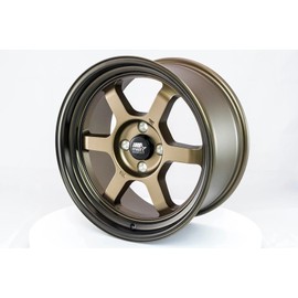 Time Attack 16x8.0 4x100 20 ET 73.1 CB Matte Bronze Single Wheel/Rim by MST