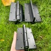 UCDOET Upgraded 5.75" Aluminum Self Closing Gate Hinges, Fence Gate