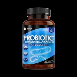 New Leaf Products Probiotic Lactobacillus Acidophilus Tablets