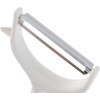 Takagi Vegetable Cut Stainless Steel Peeler, Angled Blade, With Potato