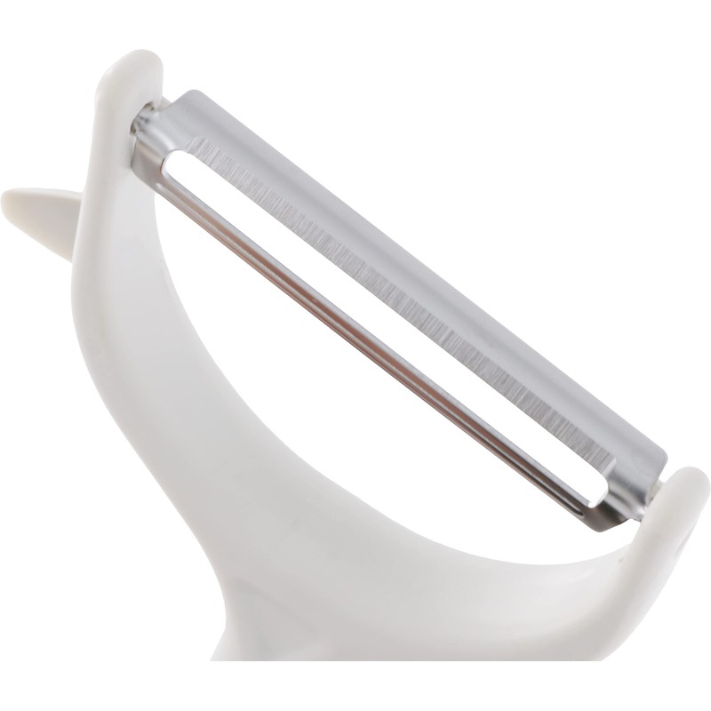 Takagi Vegetable Cut Stainless Steel Peeler, Angled Blade, With Potato