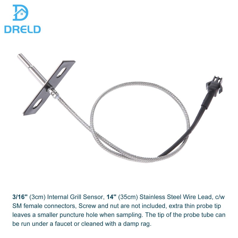 Replacement for Pit boss RTD Temperature Probe Sensor, Compatible with