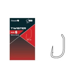 Nash Pinpoint Twister Hooks Micro Barbed Qty 10 (Size 7)