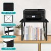 ELITEROO Desktop Printer Stand with Storage, Printer Table Stand Small
