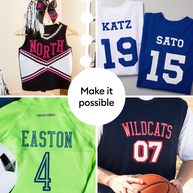 Cricut® SportFlex Iron-On, White (5 ft) - HTV Heat Transfer