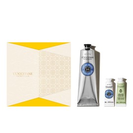L'Occitane (Gift) (Exclusive) Shea Butter Hand Cream 150ml Set (Carite Confort) (+ Deluxe / 록시땅 (기프트)(단독) 시어 버터 핸드 크림 150ml 세트(카리테 콩포르)(+디럭스