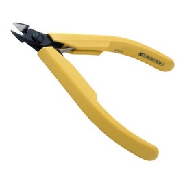 Lindström 8140 CO Antistatic Diagonal Cutter with Oval Head, Yellow/Black, 110 mm