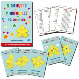5 Minutes of Mindfulness Cards - 40 Short, Fun Activities for Children and Early Years
