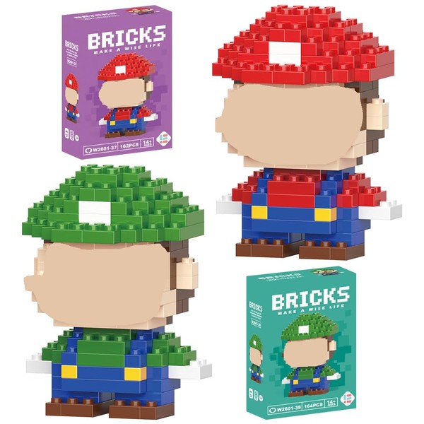 CBOSNF Cartoon Nano Building Block, Building Blocks Toy Set, Miniature