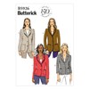 Butterick Patterns 5926 F5, Misses Petite Jacket,Sizes 16-18-20-22-24,White