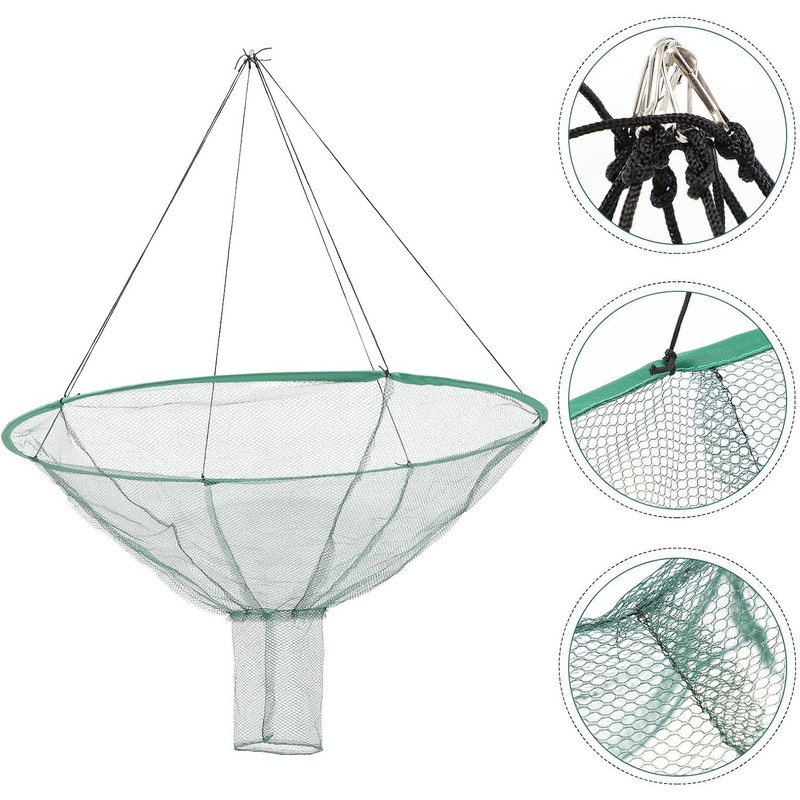 DOITOOL Red de Pesca de Cangrejos para Pesca Plegable Portátil