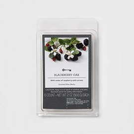Collection 6ct Cubes Scented Wax Melts - Threshold (BlackBerry Oak)