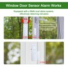 Door Window Alarm, 90dB Door Alarms Sensor for Kids Safety,