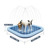 79" Dog Splash Pad for Backyard Water Play – Extra