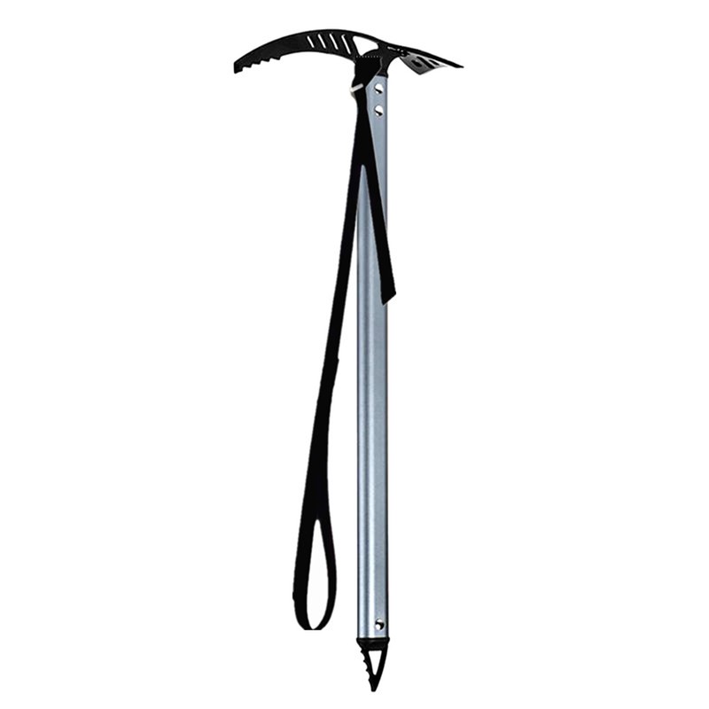 Outdoor Camping Ice Axe Aluminum Alloy Mountaineering Axe 70cm Walking