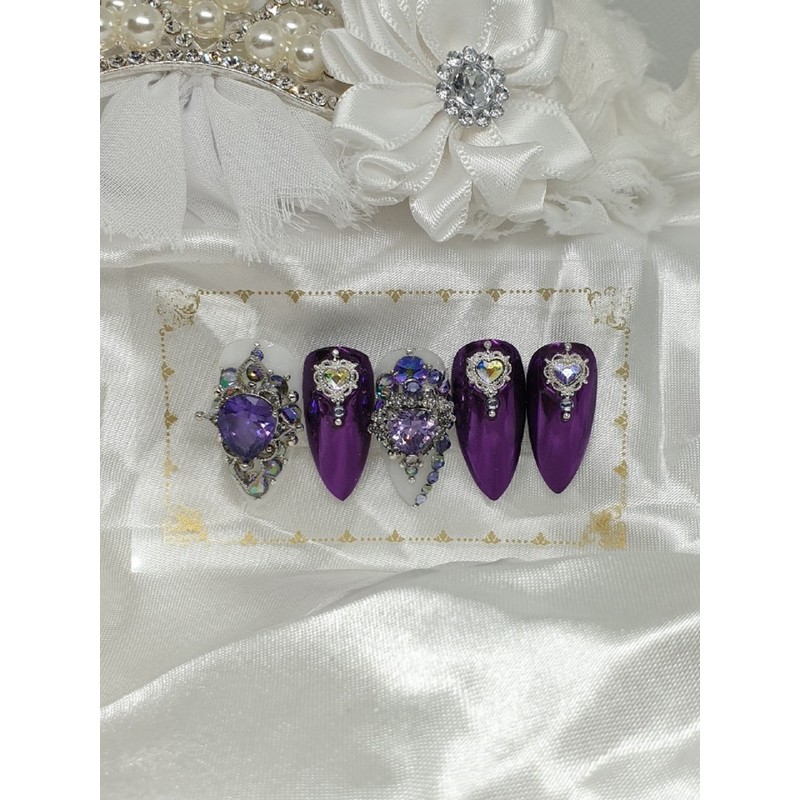 ❣High quality Aladdin parts nail tips - Long stiletto /