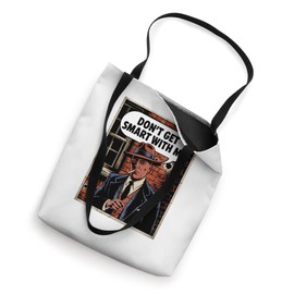 Noir Crime Quote Comic Strip Style Tote Bag