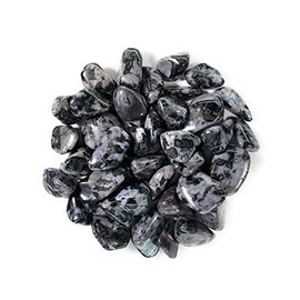 Digging Dolls: 10 Pcs. Tumbled Indigo Gabbro Stones from Madagascar - 0.75" to 1.50" Avg. - Exceptional Quality Rocks for Crafts, Art, Crystal Healing, Wicca, Reiki and More!