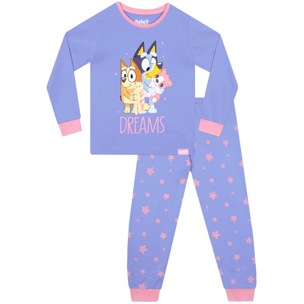 Bluey Pyjamas | Bingo Girls PJs | Girls Cotton Pyjamas
