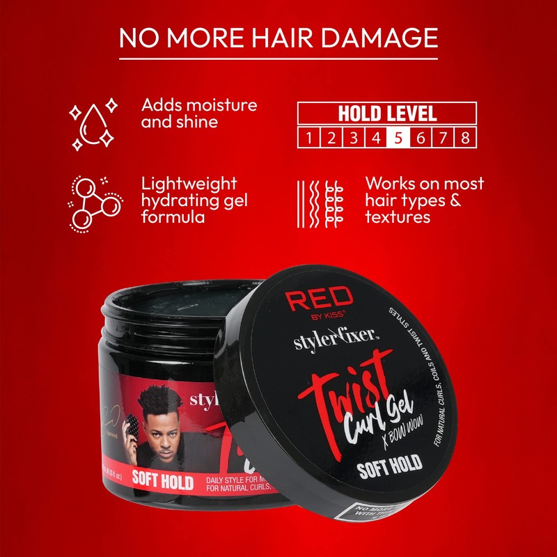 RED by Kiss X Bow Wow Styler Fixer Twist Curl