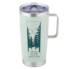 Creative Brands Gifts for Dad Mens Stainless Steel Insulated Travel Tumbler with Lid by Faithworks, 20-Ounce, Best View