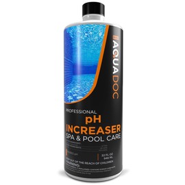 AquaDoc pH Increaser for Hot Tub - pH Up for Hot Tub Spa - pH Increaser Hot Tub Chemicals - Balance Your pH Up and Down Levels Effectively - Adjust pH Levels for Hot Tub Maintenance - 32oz