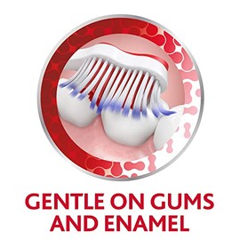 Parodontax - Cepillo de dientes suave de protección completa para encías saludables y dientes fuertes, paquete de 2 x 2