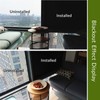 VELIMAX Static Cling Total Blackout Window Film Privacy Room Darkening