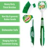 Libman - Juego de cepillos para platos con mango largo,