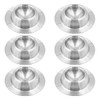 Hsthe Sea 6pcs Stainless Steel Egg Cup Holder Set for