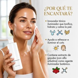 Tónico Iluminador Facial Lumi Brightening 125ml Farmasi
