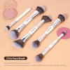 MAANGE 12PCS Brochas para Maquillaje de Doble Punta Profesional Premium,