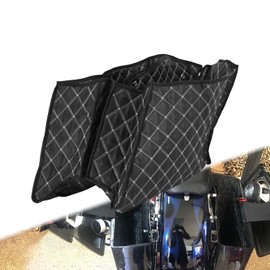 motosikleta Saddlebag Liners Carpet Insert for 4 inch Tapered Hard Saddlebags Fit for Harley Touring Road King Road Glide Street Glide Electra Glide