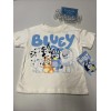 Bluey Toddler Cream T-shirt Size 3 NWT