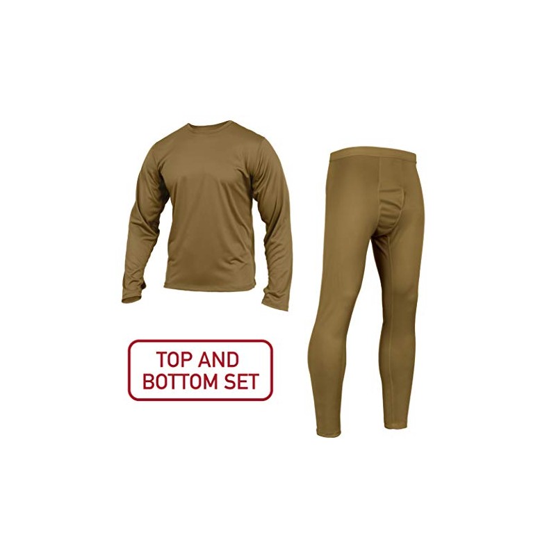 Rothco ECWCS Gen III Silk Weight Top & Bottom Set,