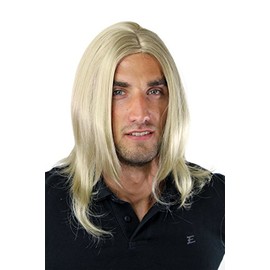 WIG ME UP - GFW891-24 HerrenperÃ¼cke Lang Jugendlich Modisch Blond Dunkelblond Mittelscheitel