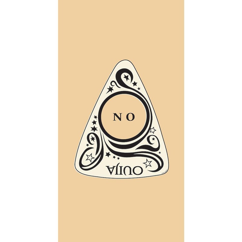 CafePress Ouija: NO 35"x70", Oversized, Soft Beach Towel