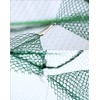 QWORK® Foldable Fishing Net, Nylon Crab Net, Shrimp Net, Perfect