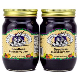 Amish Wedding Blackberry Seedless Jam 18oz